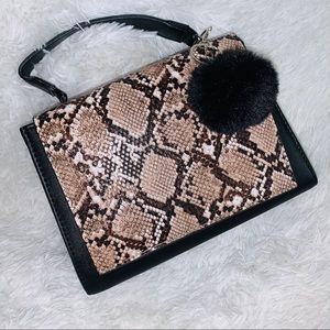 Snake skin purse
